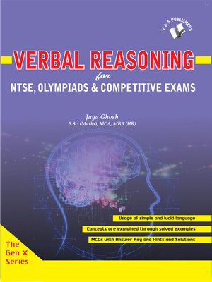 cover image of Verbal Reasoning